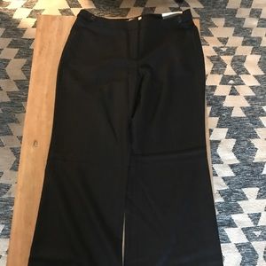 LOFT Black Wide Leg Pants